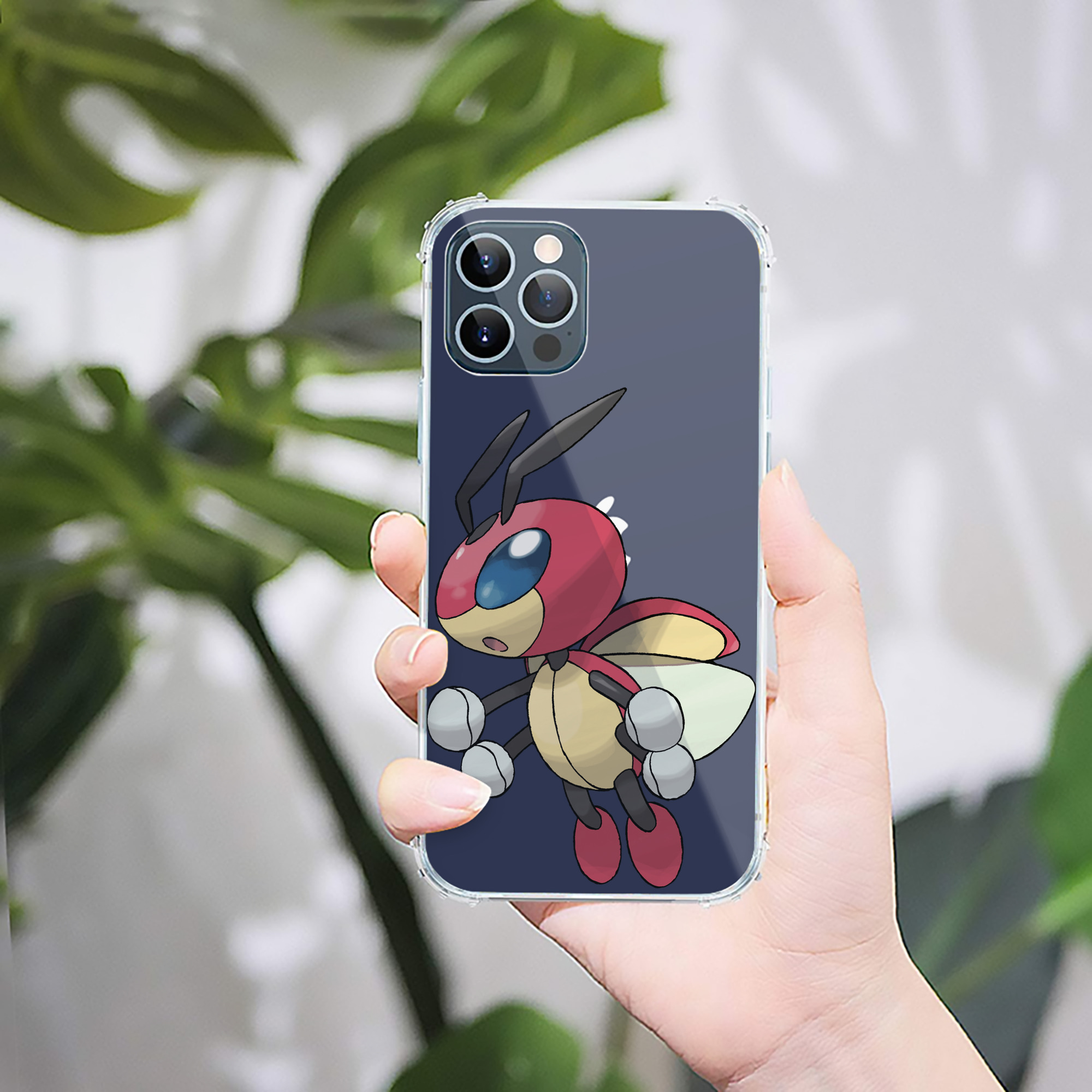 （画像用） ポケットモンスター Pokémon 【iPhone 12シリーズ対応】透明スマホケース（クリアソフトケース）